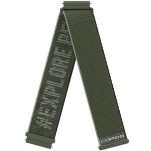 Coros 22mm Nylon Band Green | TKJL20137