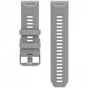 Coros 26mm Silicone Band Grey | QZPH43591