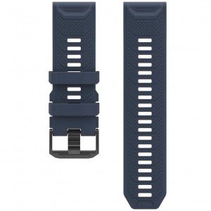 Coros 26mm Silicone Band Navy | FBMY39875