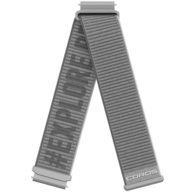 Coros 20mm Nylon Band Grey | BMUA30491