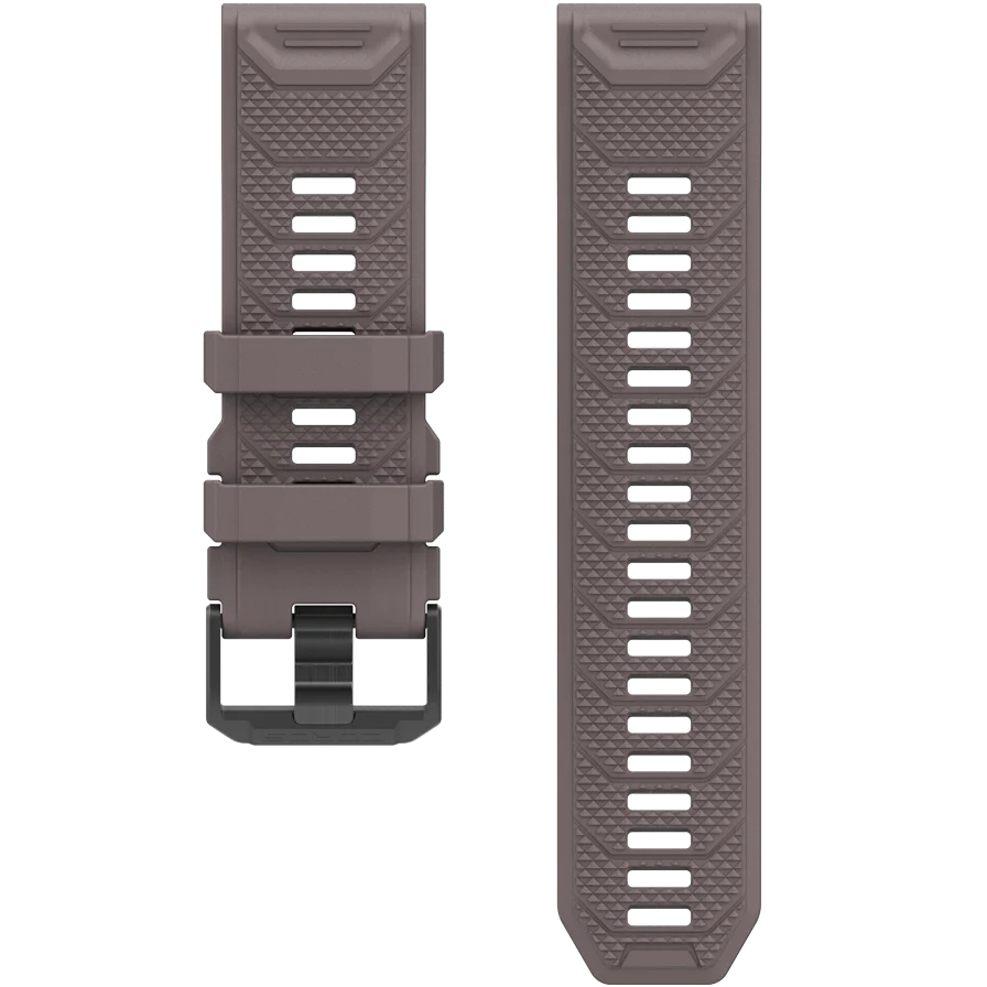 Coros 26mm Silicone Band Grey | YPCW29348